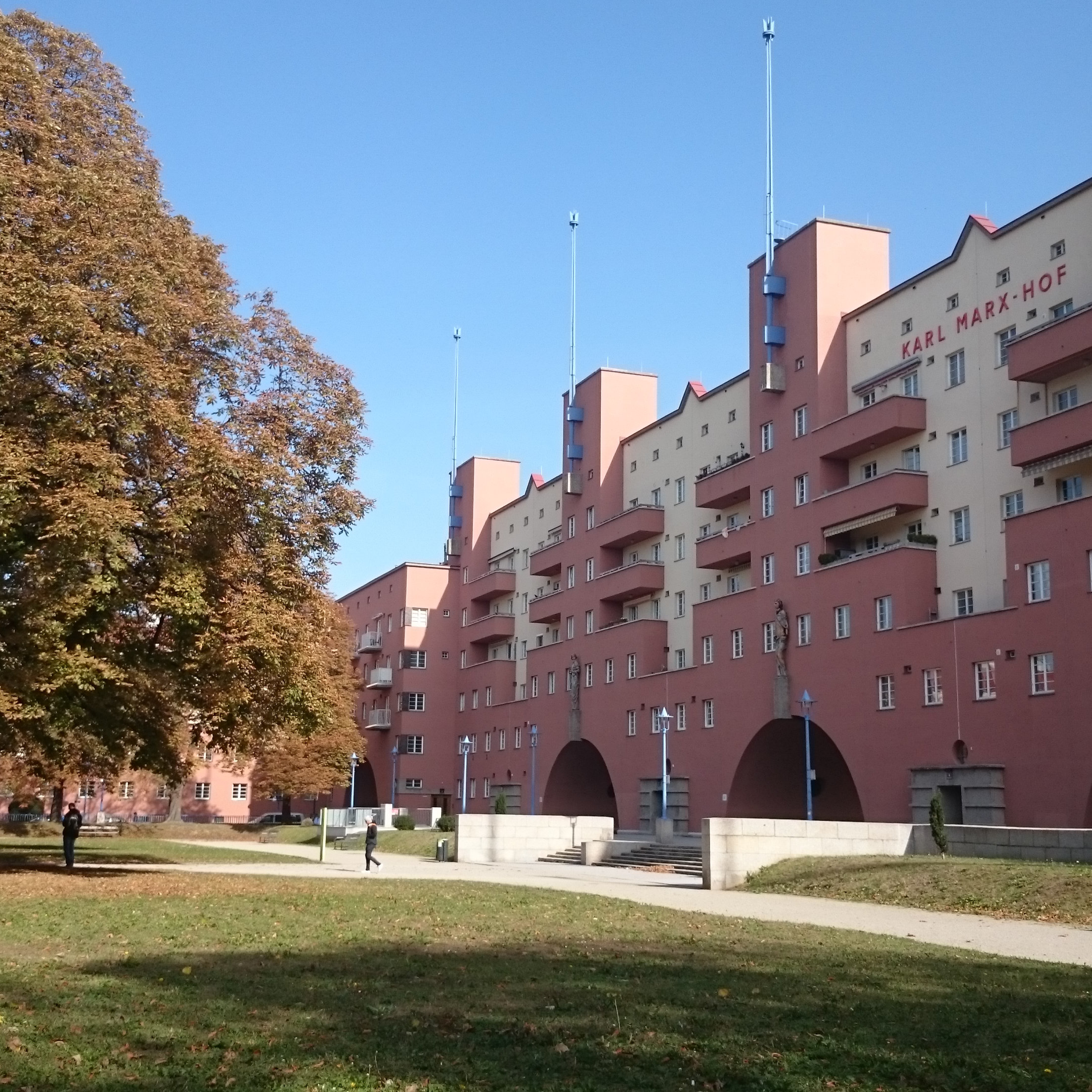Karl Marx Hof Wien Bild Karl Marx Hof